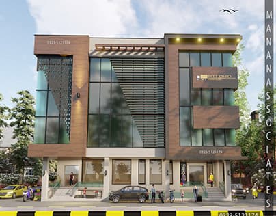 Commercial Plaza Design (Kampala)