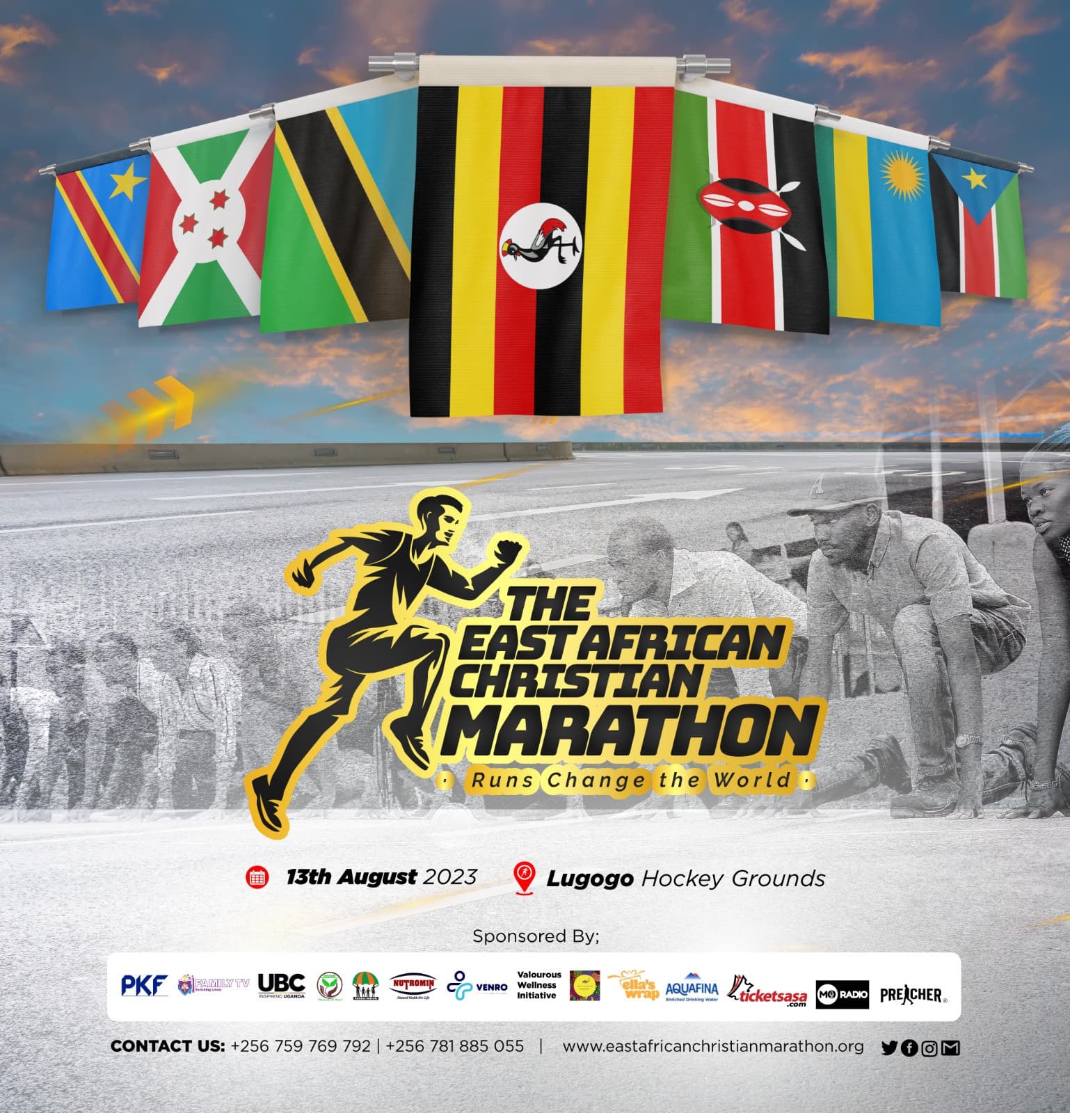 BytebaseTech Event Poster for Lugogo Marathon - Web Design Project