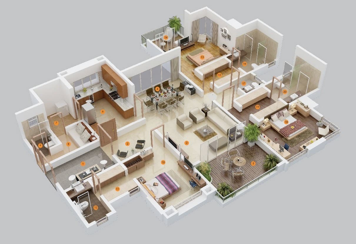 BytebaseTech Residential House Plan (Entebbe) - Web Design Project